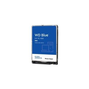 Western Digital WD Blue WD5000LPZX - Harddisk - 500 GB - intern - 2.5 - SATA 6Gb/s - 5400 rpm - buffer: 128 MB