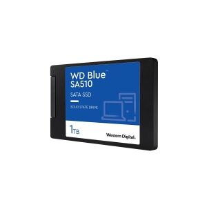 Western Digital WD Blue SA510 WDS100T3B0A - SSD - 1 TB - intern - 2.5 - SATA 6Gb/s - blå