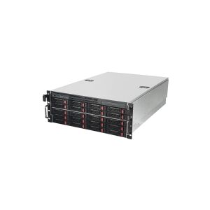 Silverstone Technology SilverStone RM43-320-RS - Rack-monterbar - 4U - forlænget ATX / SSI EEB - SATA/SAS - hot-swap (ATX / PS/2) - USB