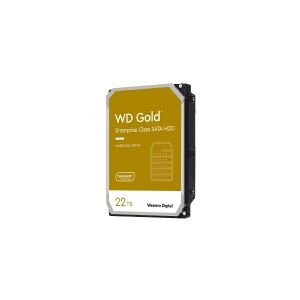 Western Digital WD Gold WD221KRYZ - Harddisk - Enterprise - 22 TB - intern - 3.5 - SATA 6Gb/s - 7200 rpm - buffer: 512 MB