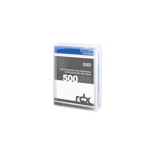 Overland Storage Overland-Tandberg - RDX SSD-kassette - 500 GB - med 3 års Advanced Replacement Service - for Tandberg Data RDX QuikStation 8  Overland-Tandberg RDX QuikStation 8  RDX QuikStation 4