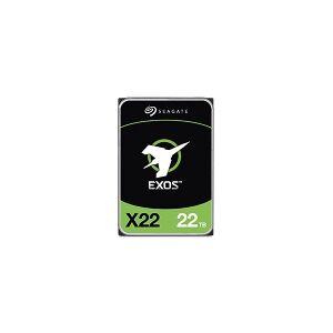 Seagate Exos X22 ST22000NM002E - Harddisk - 22 TB - intern - 3,5 - SATA 6Gb/s - 7200 rpm