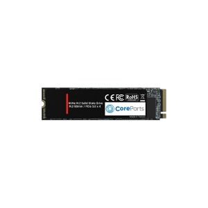 CoreParts - SSD - 1 TB - 3D NAND, TLC, 2044/1800 Read/Write (MB/S), Bulk Packaging (plastic bag) - intern - M.2 2280 - PCIe 3.0 x4 (NVMe)