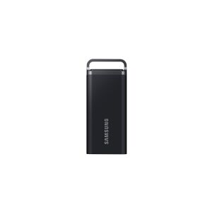 Samsung T5 Evo MU-PH8T0S - SSD - krypteret - 8 TB - ekstern (bærbar) - USB 3.2 Gen 1 (USB-C stikforbindelse) - 256-bit AES - sort