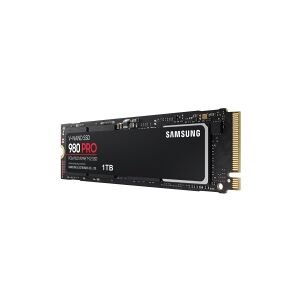 Samsung 980 PRO MZ-V8P1T0BW - SSD - krypteret - 1 TB - intern - M.2 2280 - PCIe 4.0 x4 (NVMe) - buffer: 1 GB - 256-bit AES - TCG Opal Encryption - for Intel Next Unit of Computing 12, 13