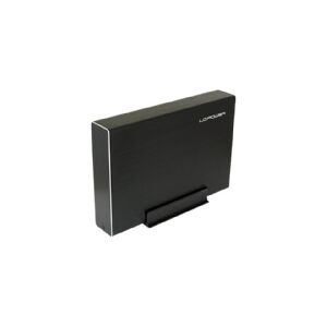 LC Power LC-35U3-Becrux - Lagringspakning - 3.5 - SATA 6Gb/s - USB 3.0 - sort