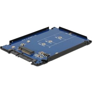 Delock - 2.5″ Adapter Sata 22 Pin Til M.2 Med Kabinet