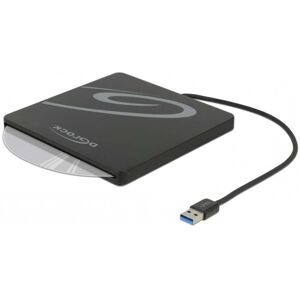 Delock - Usb-A 3.0 Sata Kabinet Til Ekstern Diskdrev - 9.5 / 12.