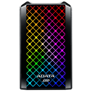 Adata Se900g - Ekstern Harddisk - Rgb - Usb 3.2 Gen2x2 - 512gb