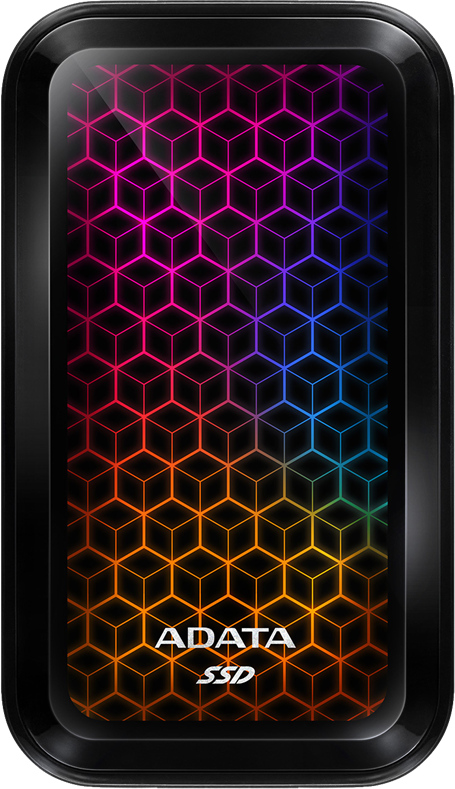 Adata Se770g - Ekstern Harddisk - Rgb - Usb 3.2 Gen2 - 1tb