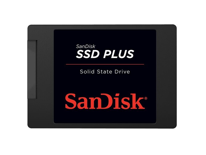 SanDisk SSD PLUS kiintolevy, 480 Gt - SATA III - 2.5