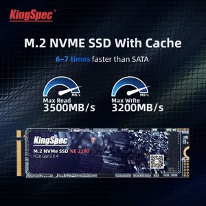 Kingspec – disque dur interne SSD  M.2  NVME  avec capacité de 512 go  1 to  2 to  2280  pour