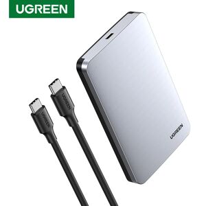 Ugreen ? Boîtier HDD 2.5 6Gbps SATA a USB C 3.1 Gen 2  disque dur externe  HD en aluminium pour SSD