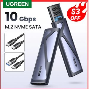 UGREEN M2 boîtier SSD boîtier NVME M.2 vers USB Type C 3.1 adaptateur SSD pour NVME PCIE NGFF SATA