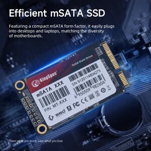 KingSpec a disque dur interne SSD mSATA 120 go  240 go  article SATAIII  pour ordinateur de bureau