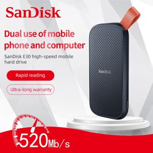 SanDisk – disque dur externe SSD E30  1 to  480 go  520 mo  USB 3.1 HD  2 to  pour ordinateur