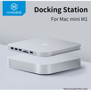 Hagibis ? Hub USB-C pour Mac mini M1/M2 avec boîtier de disque dur SATA 2.5  station d'accueil pour