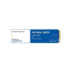 Western Digital WD Blue SN570 NVMe SSD WDS250G3B0C - SSD - 250 Go - interne - M.2 2280 - PCIe 3.0 x4 (NVMe) - Publicité