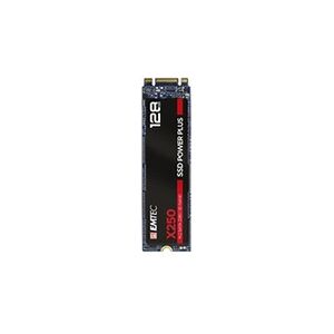 Emtec SSD Power Plus X250 - SSD - 128 Go - interne - M.2 2280 - SATA 6Gb/s - Publicité