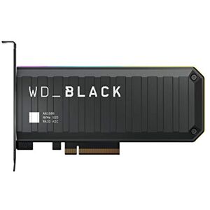 Western Digital WD_BLACK AN1500 2 To NVMe SSD Carte d'extension, Vitesse de Lecture Jusqu'à 6 500 Mo/s et Vitesse d'écriture Jusqu'à 4 100 Mo/s - Publicité