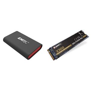 SSD Interne 2.5'' Emtec X150 Power Plus (ECSSD4TX150) - 4 To, 3D NAND, SATA  III (6 Gb/s) –