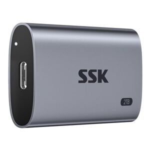 SSK SSD Externe 128GO Disque Portable SSD Cle USB 3.2 Gen 2 Jusqu'à 550  Mo/s, 2 en 1 OTG Solid State Drive 128 GO Double Clé USB A & Type C de