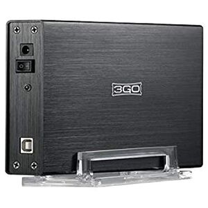 3GO '3 GO – Boitier Externe HDD 3.5 "SATA + IDE vers USB Noir - Publicité