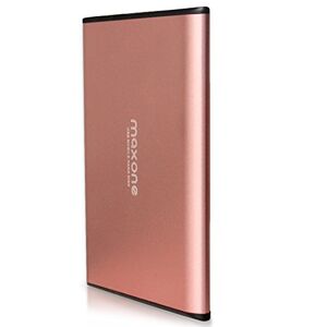 Maxone Disque Dur Externe Portable 320Go 2.5'' USB 3.0 Ultra Fin Tout-Aluminium Stockage HDD pour Xbox One, PS4, PC, Mac, Laptop, Ordinateur de Bureau, Ordinateur Portable, Wii U, TV, Windows (Rose Pink) - Publicité