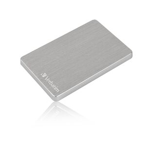 Verbatim Disque dur 2,5'' USB 3.2 Alu Slim 2To Argenté 53666