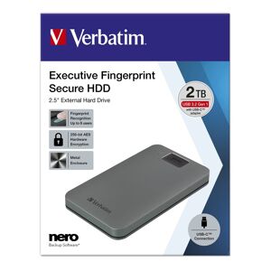 Verbatim 53653 disque dur externe 2 To Gris