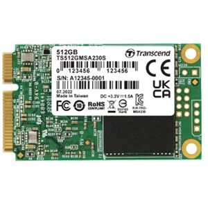 Transcend MSATA 230S 512 Go Série ATA III 3D NAND