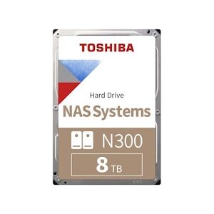 Toshiba Disque Dur Interne - Toshiba - Nas N300 - 8to - 7200 Tr/min - 3.5 Boite Retail Hdwg480ezsta