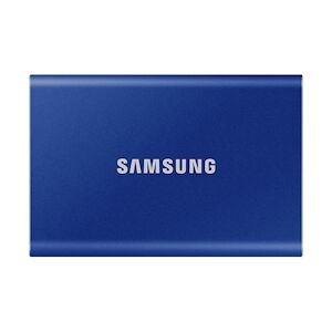 Samsung Disque Ssd Externe Portable 2 To Samsung T7 Usb 3.1 Gen 2 Bleu