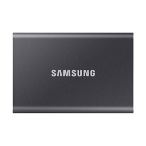 Samsung Disque Ssd Externe Samsung Portable T7 500 Go Usb 3.2 Gris Titane