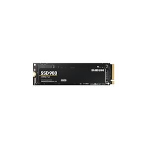 Samsung Disque Ssd Interne Samsung 980 Nvme M.2 Pcie 3.0 500 Go Noir