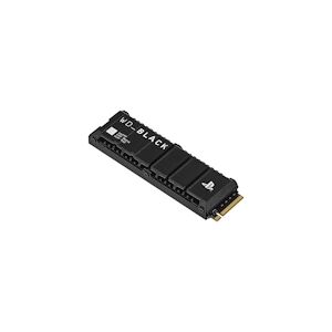 SanDisk Disque Ssd Interne Sandisk Wd Black Sn850p Wdbbyw0020 Nvme M.2 Pcie 4.0 2 To Ssd Pour Ps5 Noir Et Blanc