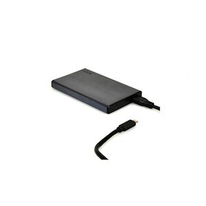 Boitier Externe Port Designs Usb Type C Pour Disque Dur Sata 2.5 Gris