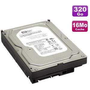 Disque dur 320go sata 3.5' western digital wd3200aaks-75sba0 7200rpm 16mo - Publicité