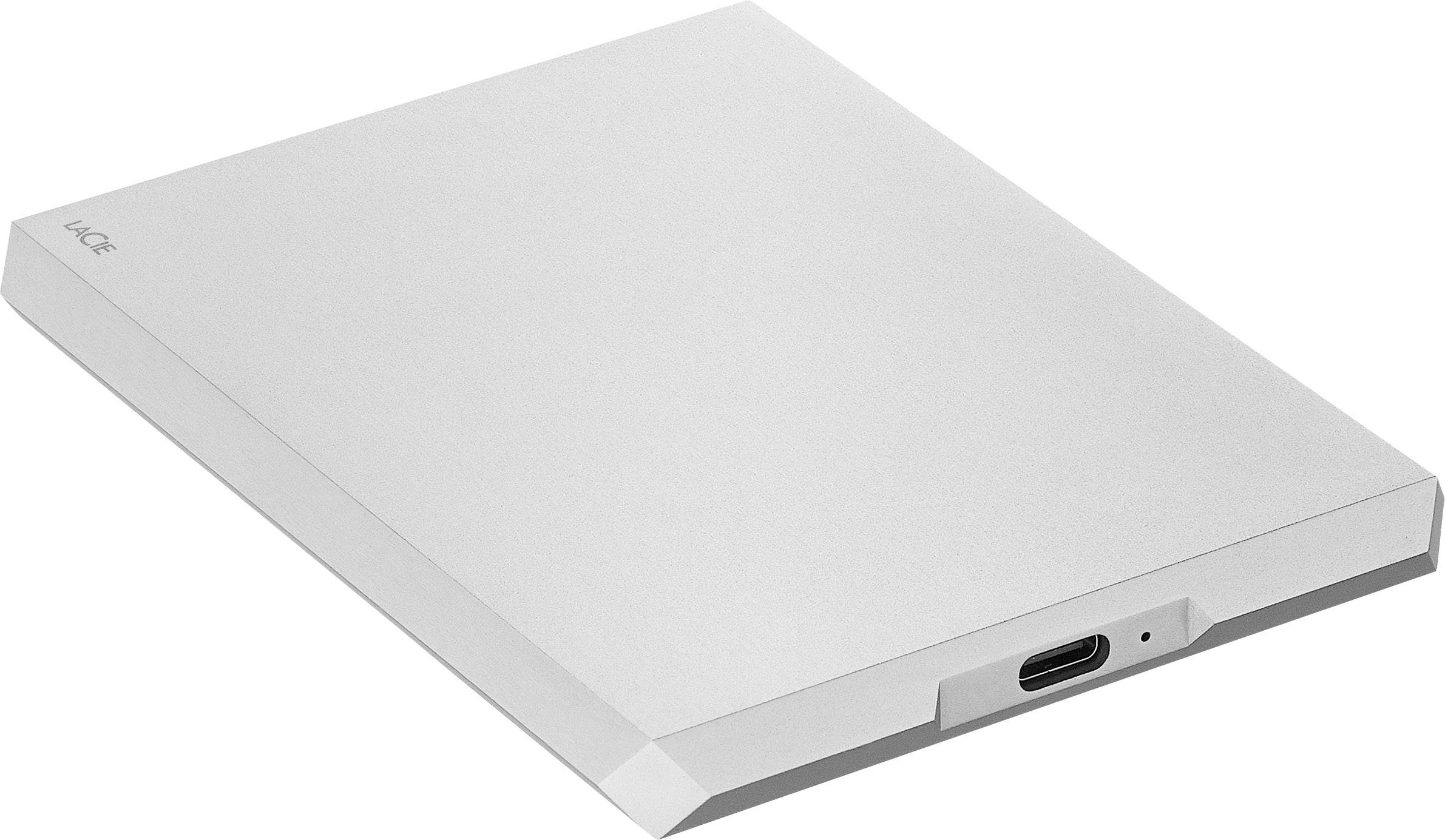 LaCie Disque Dur Mobile Drive Moon Silver USB-C 1TB