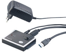 Xystec Adaptateur USB 3.0 pour disques durs SATA I/II/III avec fonction clonage