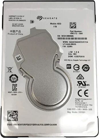 Refurbished: Seagate ST1000LM035 1TB 2.5� HDD