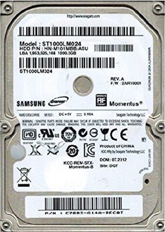Refurbished: Samsung ST1000LM024 1TB 2.5� SATA III