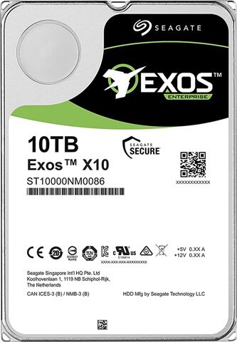 Refurbished: Seagate Exos X 10TB HDD 3.5� SATA