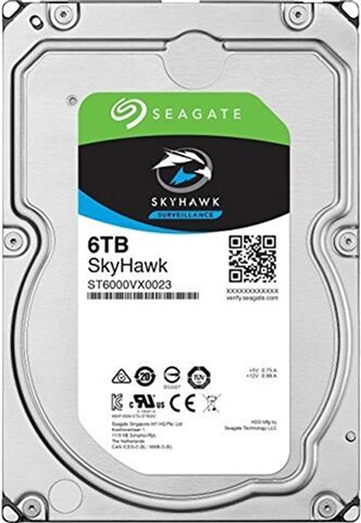 Refurbished: Seagate Skyhawk 6TB HDD 3.5� SATA