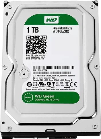 Refurbished: WD Caviar Green 1TB 7200rpm 3.5� SATA III