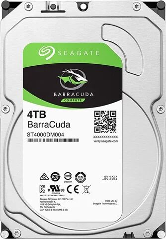 Refurbished: Seagate Barracuda 4TB HDD 3.5� 5400RPM SATA