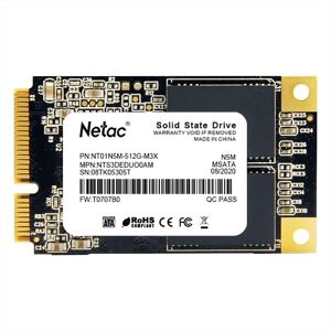 NETAC Ssd Msata Sataiii N5m 512gb-nero