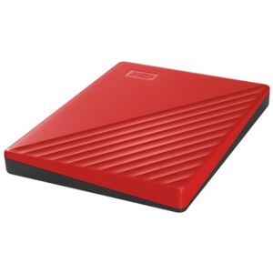 Western Digital My Passport disco rigido esterno 2000 GB Rosso (WDBYVG0020BRD-WESN)