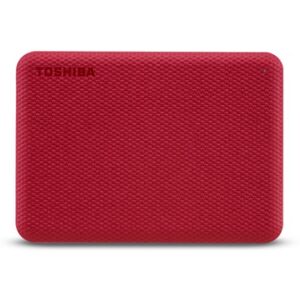 Toshiba Canvio Advance disco rigido esterno 1000 GB Rosso (HDTCA10ER3AA)