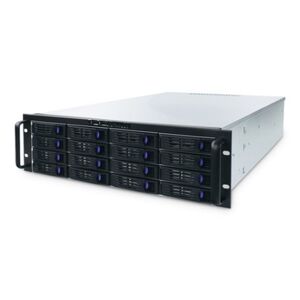 Fantec SRC-3168X07 Server di archiviazione Armadio (3U) Nero, Argento (1781)